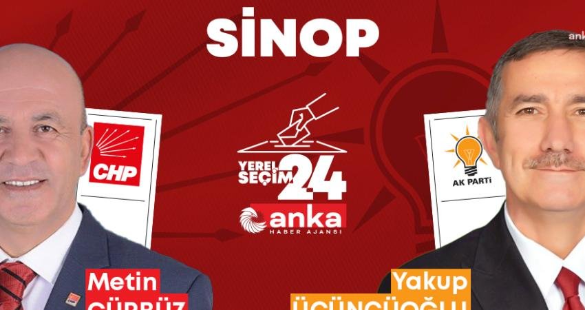 ANKA Haber Ajansı&rsquo;nın verilerine g&ouml;re saat 21.00 itibarıyla Sinop&rsquo;ta oyların