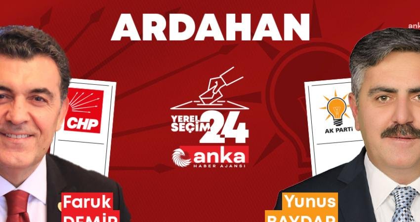 ANKA Haber Ajansı&rsquo;nın verilerine g&ouml;re saat 21.10 itibarıyla Ardahan&rsquo;da oyların