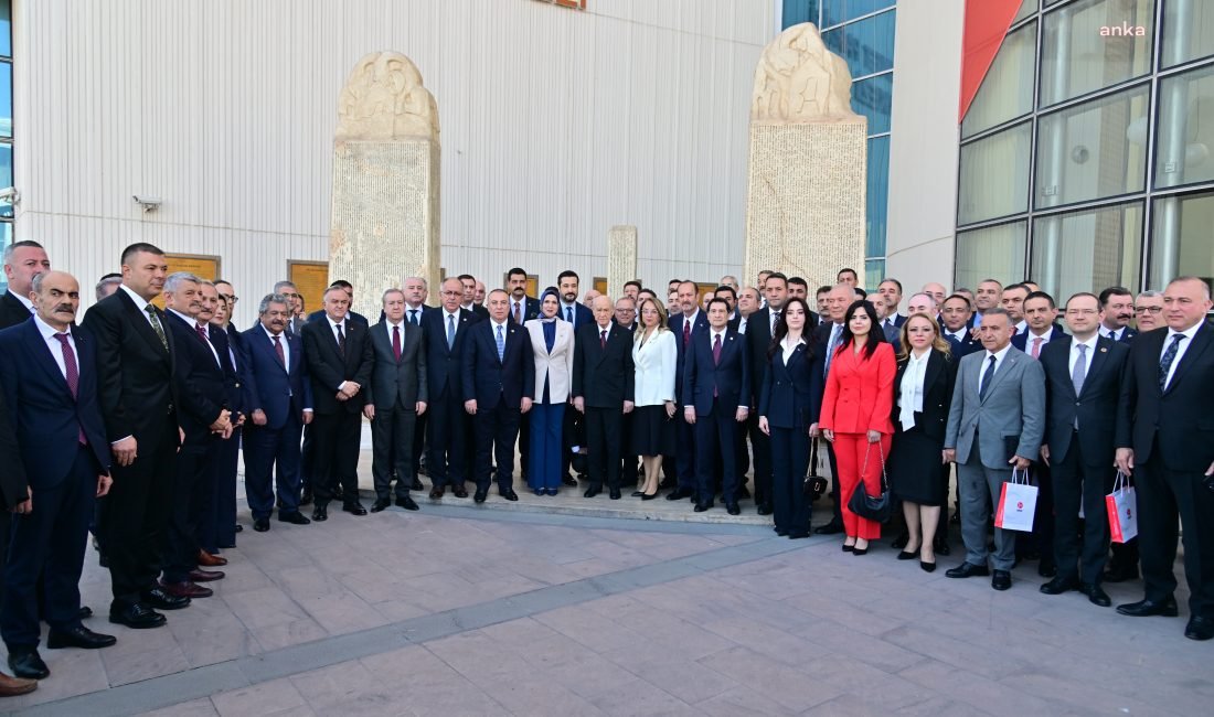 MHP’de Genel Başkanı Devlet Bahçeli başkanlığında gerçekleştirilen toplantıda 15 üyeden