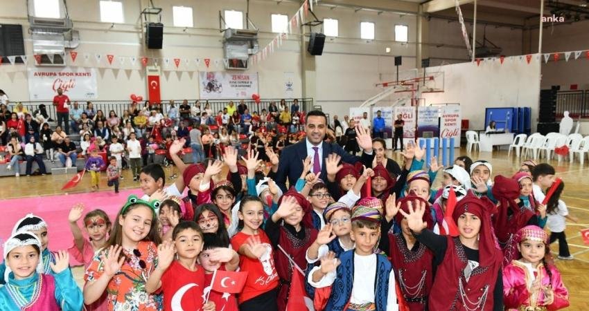 Çiğli Belediyesi tarafından 23 Nisan Ulusal Egemenlik ve Çocuk Bayramı