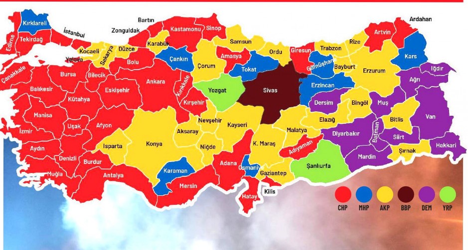 Türkiye Kırmızıya Boyanırken