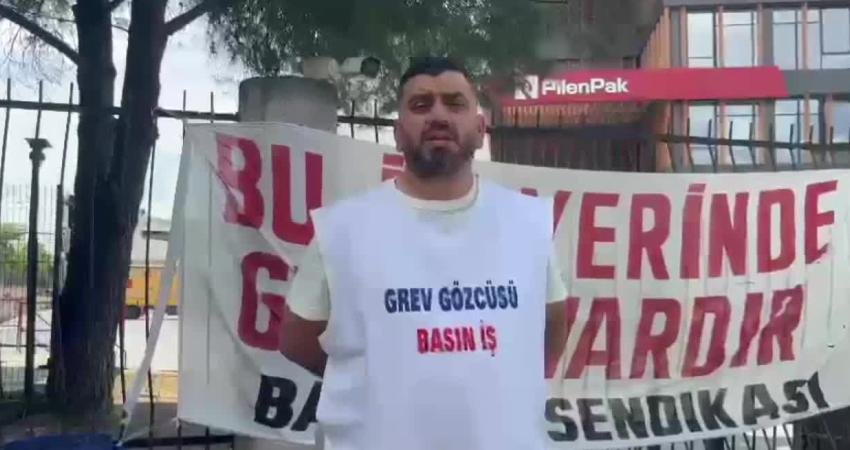 (MANİSA) -PilenPak Ambalaj’da &ccedil;alışan 149 iş&ccedil;inin Basın-İş Sendikası’na &uuml;ye oldukları
