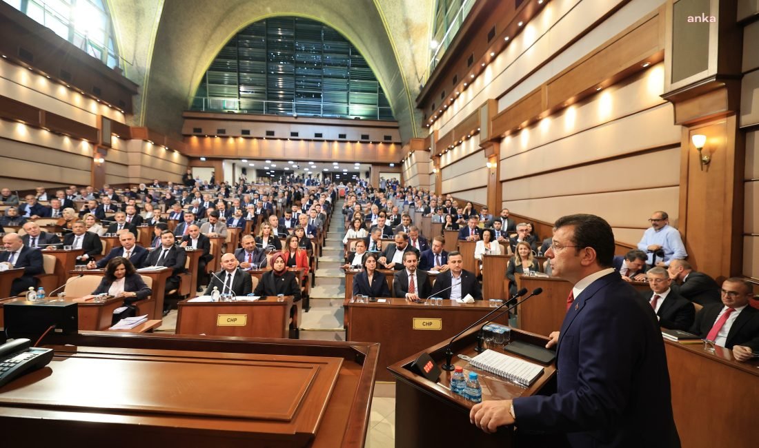 İBB Başkanı Ekrem İmamoğlu, 2023 yılı ‘Faaliyet Raporu Sunumu’nu gerçekleştirdi.