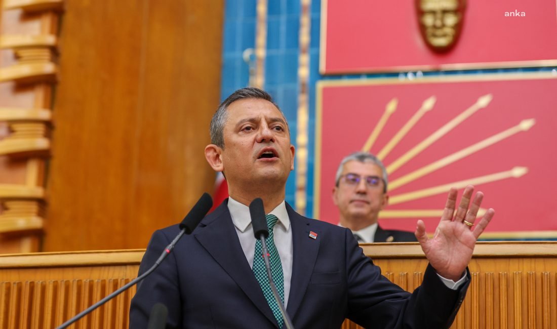 CHP Genel Başkanı Özgür Özel, yerel seçimlerin ardından TBMM’de ilk