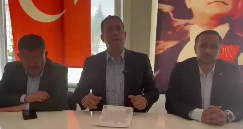 CHP Grup Başkanvekili Ali Mahir Başarır ve CHP Genel Başkan