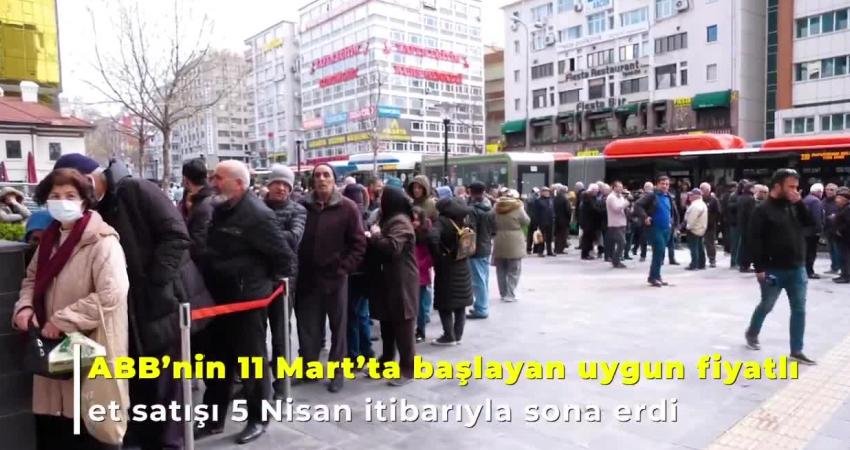 Ankara Büyükşehir Belediyesi, Ramazan Ayı Boyunca 137 Ton 526 Kilogram Eti Başkentlilere Ulaştırdı Ankara Büyükşehir Belediyesi’nin (ABB), zorlu ekonomik koşullarda vatandaşların yanında olmak
