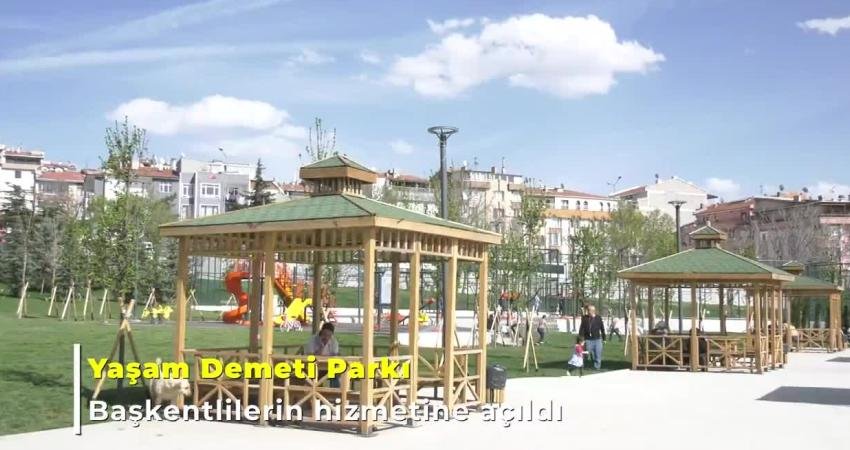 Ankara Büyükşehir Belediyesi (ABB), Yenimahalle ilçesindeki Demetevler Parkı’nın içerisinde atıl