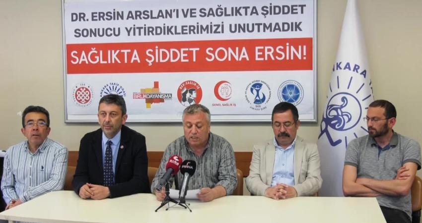 Ankara’da sağlık emek-meslek örgütleri, 17 Nisan Sağlıkta Şiddete Karşı Mücadele