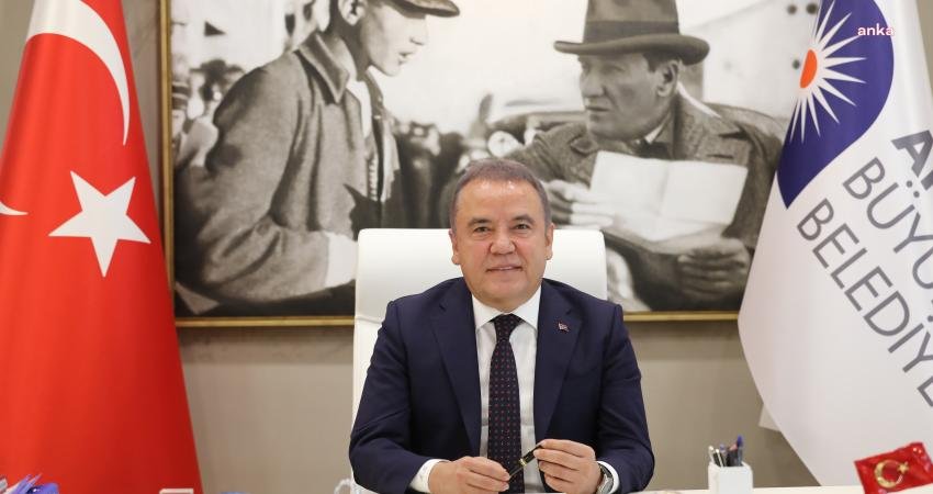 Antalya Büyükşehir Belediye Başkanı Böcek, Konyaaltı’nda meydana gelen ve 1