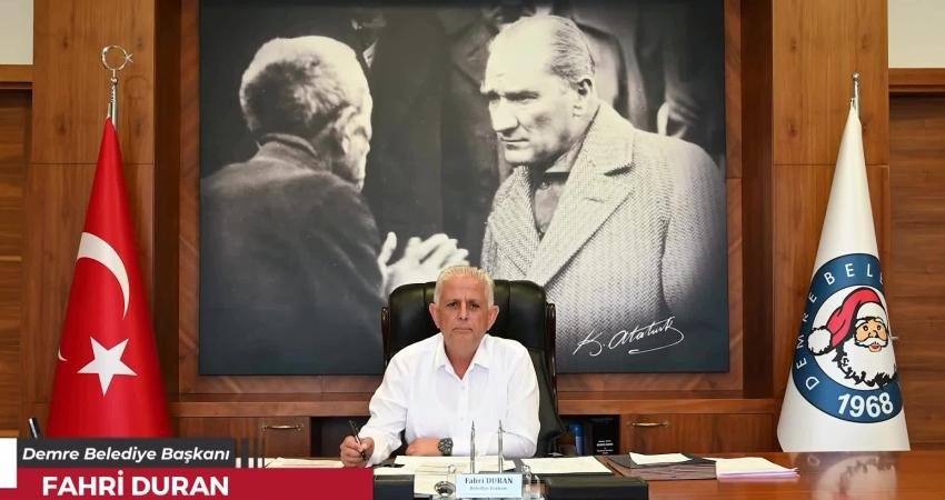 31 Mart seçimlerinde İYİ Parti’den CHP’ye geçen Antalya Demre Belediyesi’nin