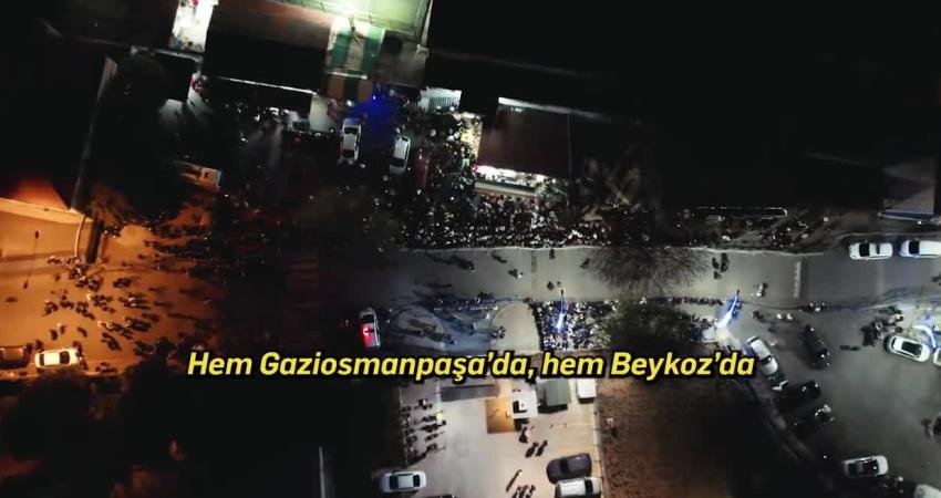 Beykoz İl&ccedil;e Se&ccedil;im Kurulu, yerel se&ccedil;imlerde il&ccedil;ede kullanılan t&uuml;m oylar
