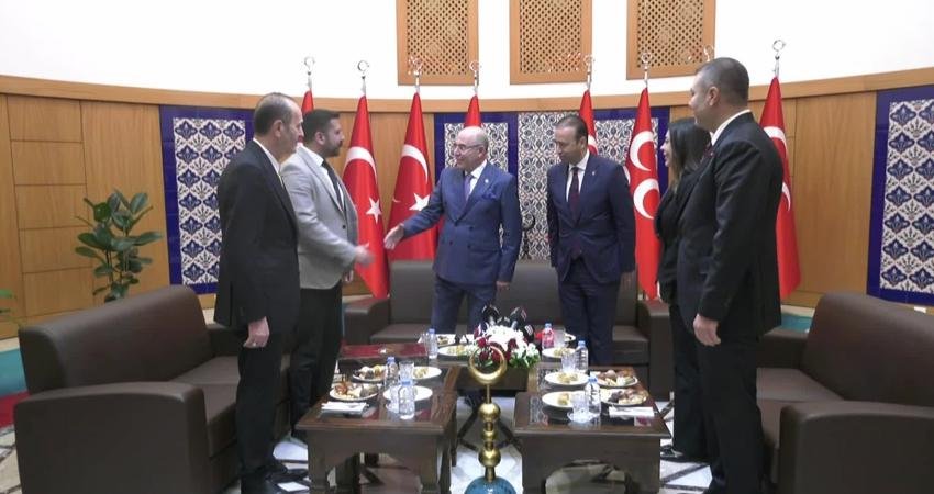 CHP heyeti, Ramazan Bayramı dolayısıyla MHP’yi ziyaret etti. Partiler arası