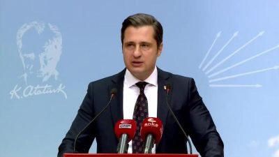 CHP Parti Sözcüsü Deniz Yücel, partisinin MYK toplantısının ardından açıklama