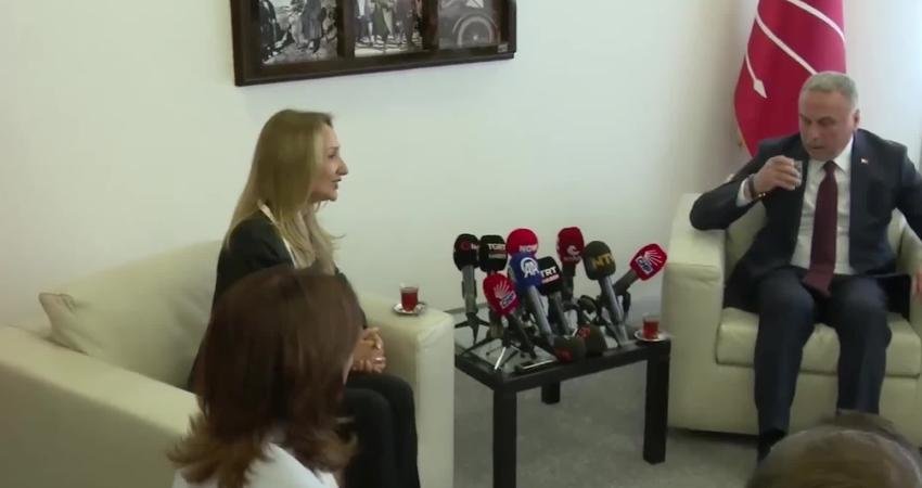 AKP heyetinin Ramazan Bayramı dolayısıyla CHP’yi ziyaretinde İsrail ile ticaret
