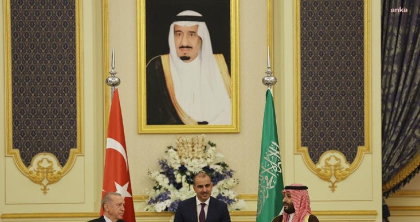 Cumhurbaşkanı Recep Tayyip Erdoğan, Suudi Arabistan Veliaht Prensi Muhammed bin