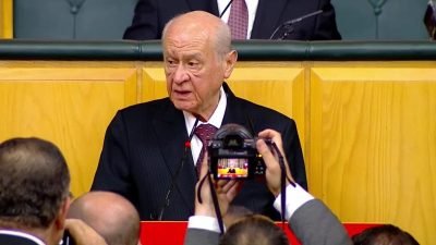 MHP Genel Başkanı Devlet Bahçeli, TBMM grup toplantısında, MHP’nin yerel