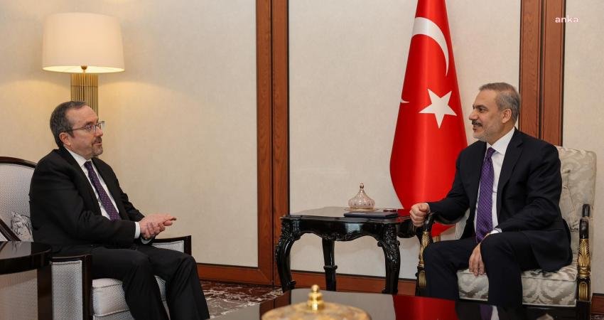 Dışişleri Bakanı Hakan Fidan, Türkiye’ye resmi ziyarette bulunan ABD Dışişleri