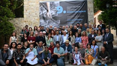 Kuşadası’nda dünyanın farklı ülkelerinden ressamların katılım sağladığı ‘Mehmet Nuri Göçen