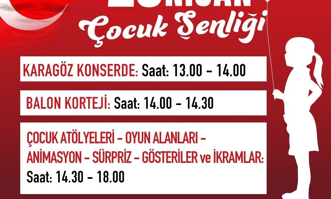 Ankara Büyükşehir Belediyesi, 23 Nisan’ı Büyük Bir Coşkuyla Kutlayacak Ankara Büyükşehir Belediyesi 23 Nisan Ulusal Egemenlik ve Çocuk Bayramı’nı