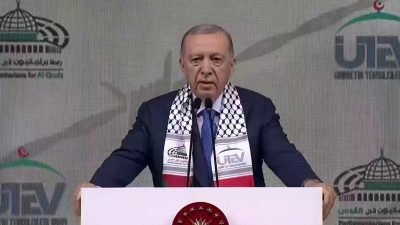 Cumhurbaşkanı ve AKP Genel Başkanı Erdoğan, Parlamenterler Arası Kudüs Platformu