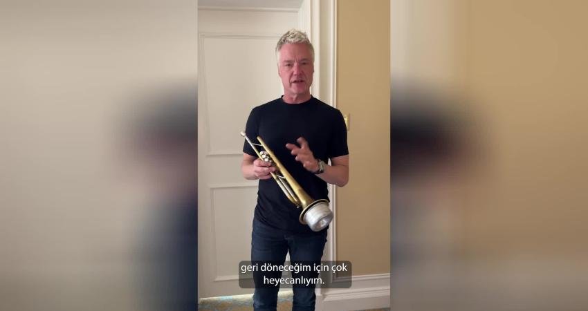 Grammy ödüllü trompet sanatçısı Chris Botti, JRO Yatırım ana sponsorluğunda