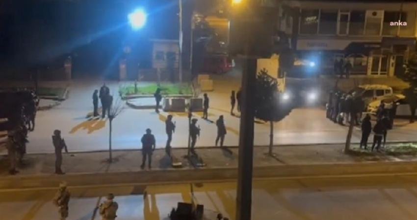 Bitlis’in Güroymak ilçesinde DEM Parti ile Yeniden Refah Partisi üyelerinin