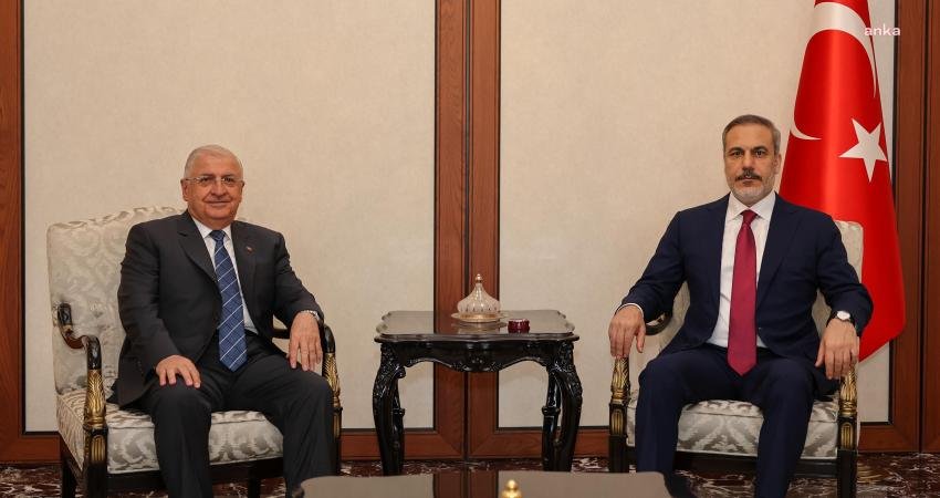 Dışişleri Bakanı Hakan Fidan, Milli Savunma Bakanı Yaşar Güler ile