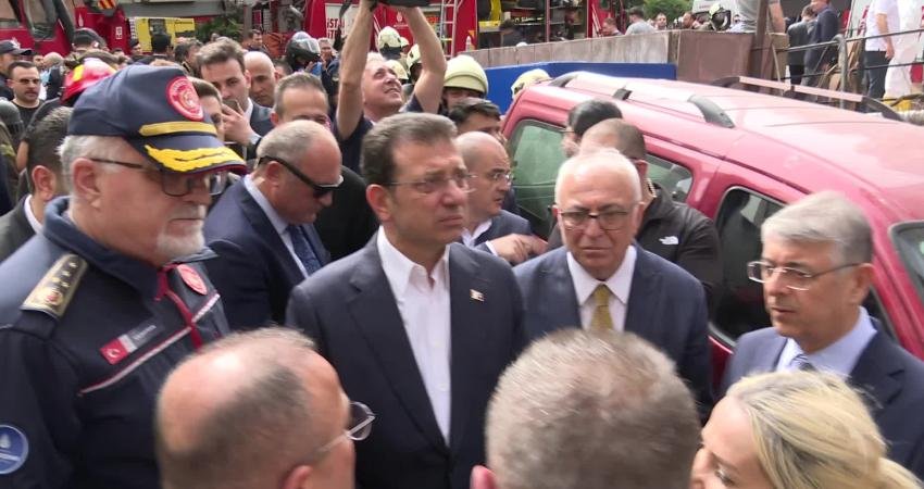 İstanbul Gayrettepe’de 16 katlı binanın -1 ve -2. katlarında bir