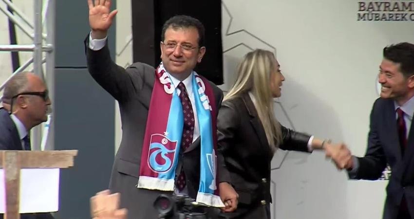İstanbul Büyükşehir Belediye (İBB) Başkanı Ekrem İmamoğlu, memleketi Trabzon’da hemşehrileriyle