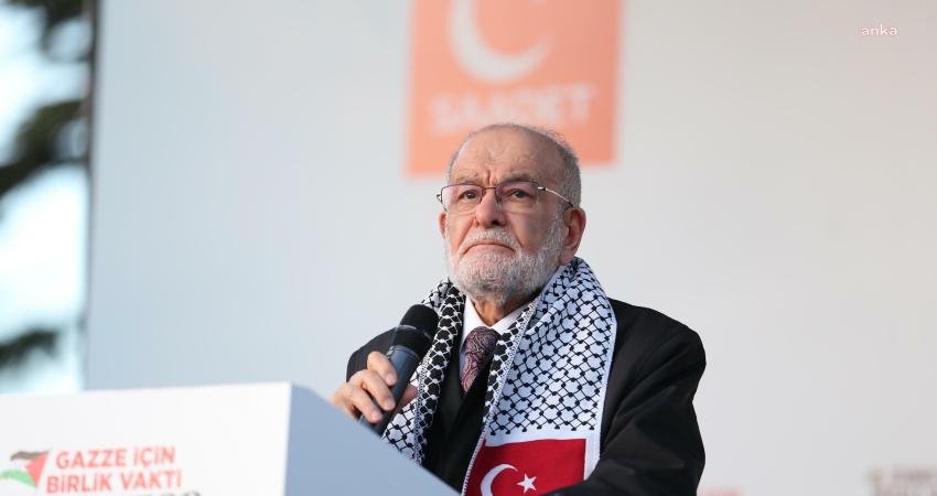 Saadet Partisi Genel Başkanı Temel Karamollaoğlu, İran-İsrail arasındaki gerilime ilişkin,