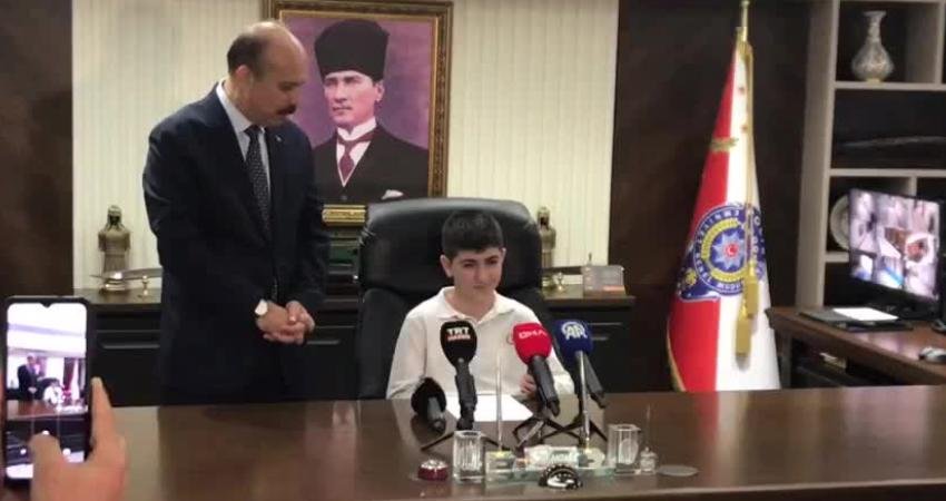 EDDA S&Ouml;NMEZ (İSTANBUL) İstanbul Emniyet M&uuml;d&uuml;r&uuml; Zafer Aktaş, 23 Nisan