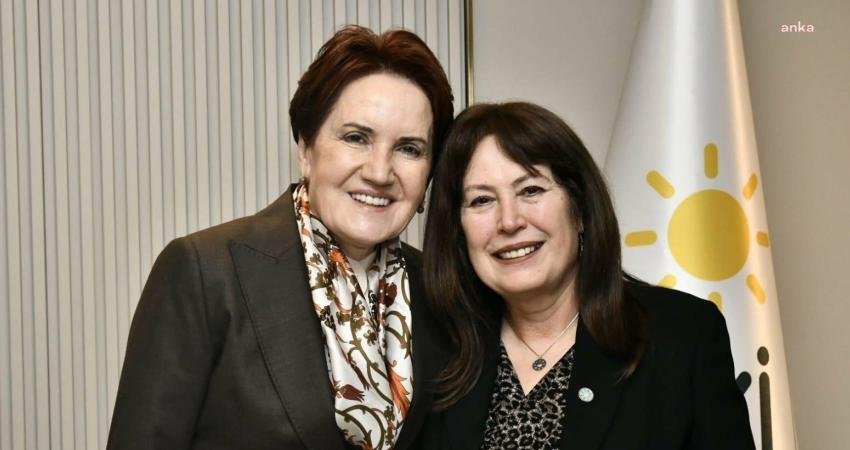 İYİ Parti Manisa Milletvekili Şenol Sunat, İYİ Parti Genel Başkanı