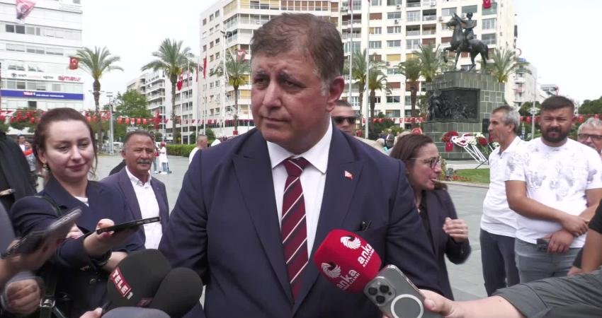İzmir Büyükşehir Belediye Başkanı Cemil Tugay, “Bekleyen bütün sorunları, hükümetle