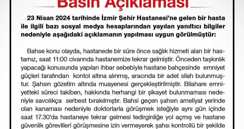 (İZMİR) – İzmir’de, d&uuml;n bir kişinin pompalı t&uuml;fekle Bayraklı Şehir
