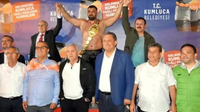 Manavgat Belediyesi’nin başpehlivanı Fatih Atlı, bu yıl 25’incisi düzenlenen Kumluca