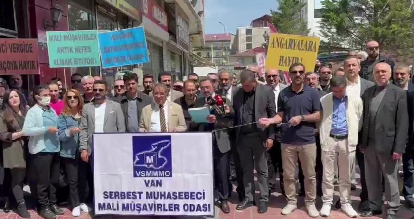 Van Serbest Muhasebeci ve Mali Müşavir Odası Başkanı Yakup Örenci,