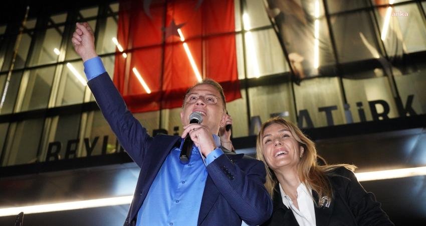 Yeniden Beylikdüzü Belediye Başkanlığı’na seçildiği netleşen CHP’li Mehmet Murat Çalık,