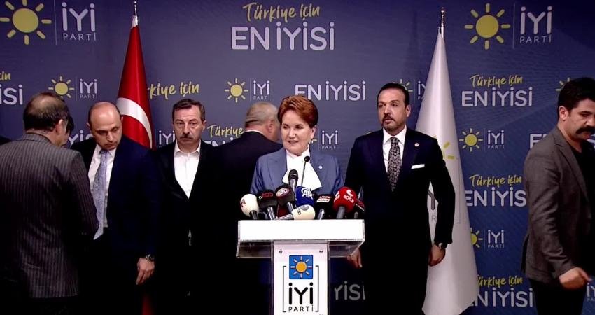 İYİ Parti Genel Başkanı Meral Akşener, yerel seçim sonuçlarına ilişkin