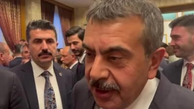 (ANKARA) – Milli Eğitim Bakanı Yusuf Tekin, &ouml;ğretmen atamalarına ilişkin;