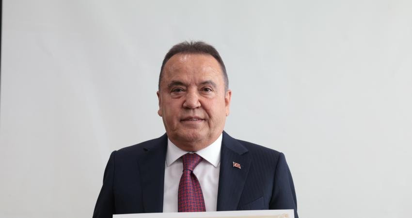 31 Mart yerel seçimlerinde ikinci kez Antalya Büyükşehir Belediye Başkanı