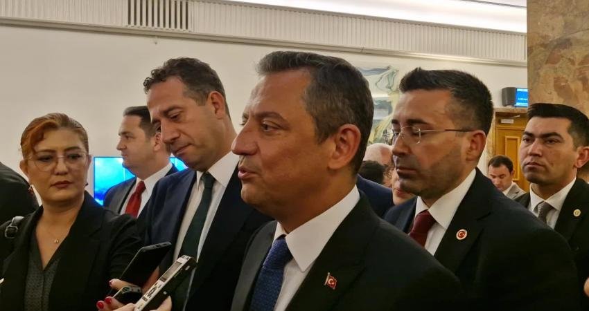 (ANKARA) – CHP Genel Başkanı &Ouml;zg&uuml;r &Ouml;zel, Cumhurbaşkanı Recep Tayyip