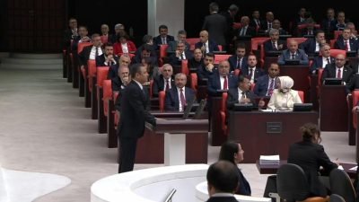 (ANKARA) – CHP Genel Başkanı &Ouml;zg&uuml;r &Ouml;zel, TBMM Genel Kurulu