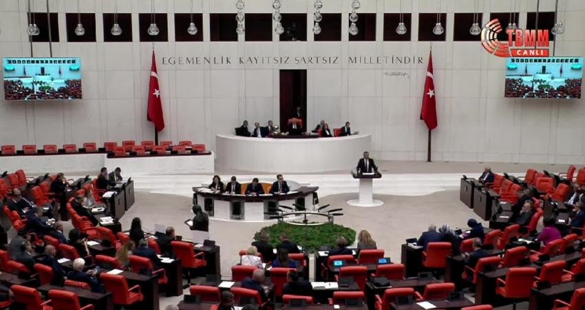 CHP Diyarbakır Milletvekili Sezgin Tanrıkulu, TBMM Genel Kurulu’nda iktidarın kayyum