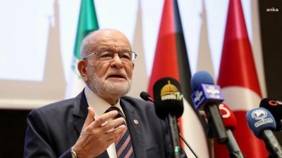 Saadet Partisi Genel Başkanı Temel Karamollaoğlu, Gazze’de tüm insanlığın gözü