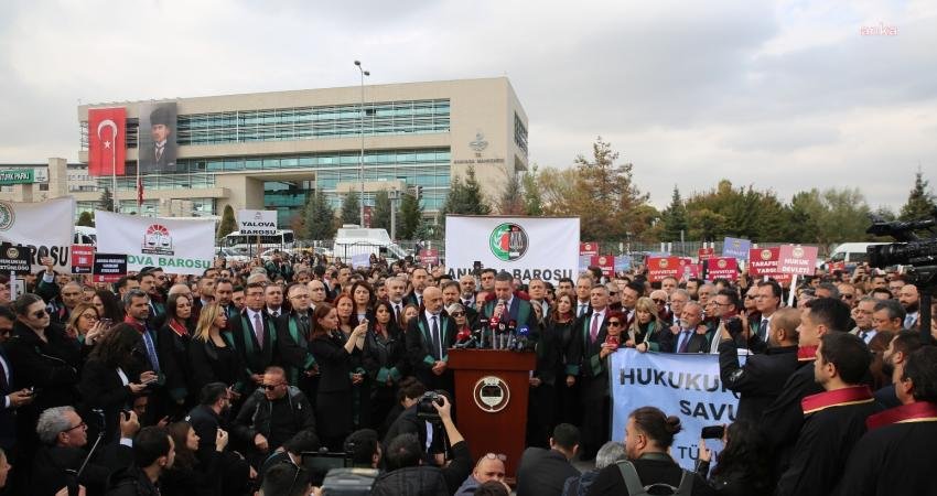 T&uuml;rkiye Barolar Birliği (TBB) ve 81 baro, 5 Nisan Avukatlar
