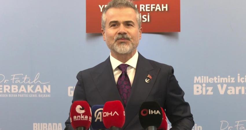 Yeniden Refah Partisi Genel Başkan Yardımcısı Suat Kılıç, partisinin MKYK