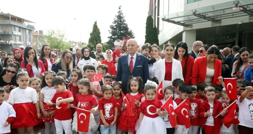 (ANKARA) – 23 Nisan Ulusal Egemenlik ve &Ccedil;ocuk Bayramı, Yenimahalle&rsquo;de