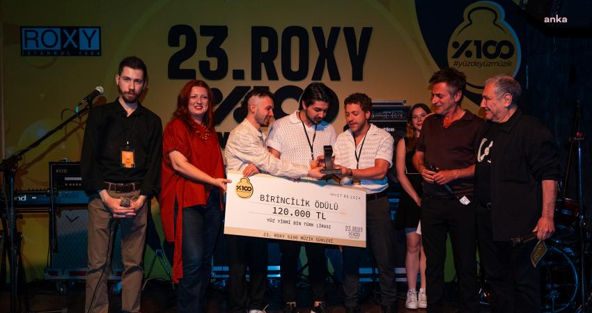 Türkiye'nin köklü ve prestijli müzik yarışması Roxy yüzde 100 Müzik