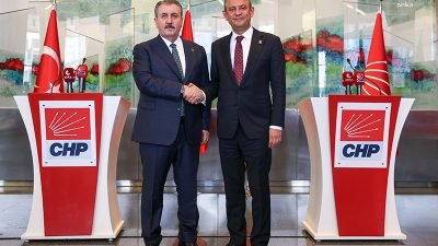 Büyük Birlik Partisi Genel Başkanı Mustafa Destici, CHP Genel Başkanı