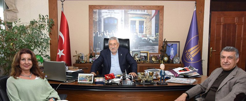 Uluslararası Diplomatlar Birliği Başkanı Ferhat Bozçelik TESK Genel Başkanı Bendevi